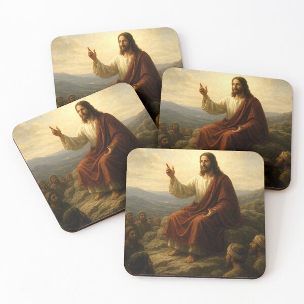 Item preview, Christ at The Sermon on the Mount designed and sold by TheCraftyG.