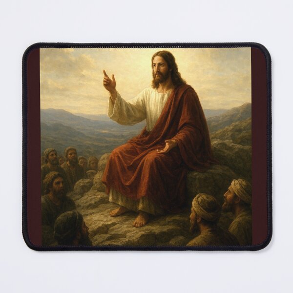 Item preview, Christ at The Sermon on the Mount designed and sold by TheCraftyG.
