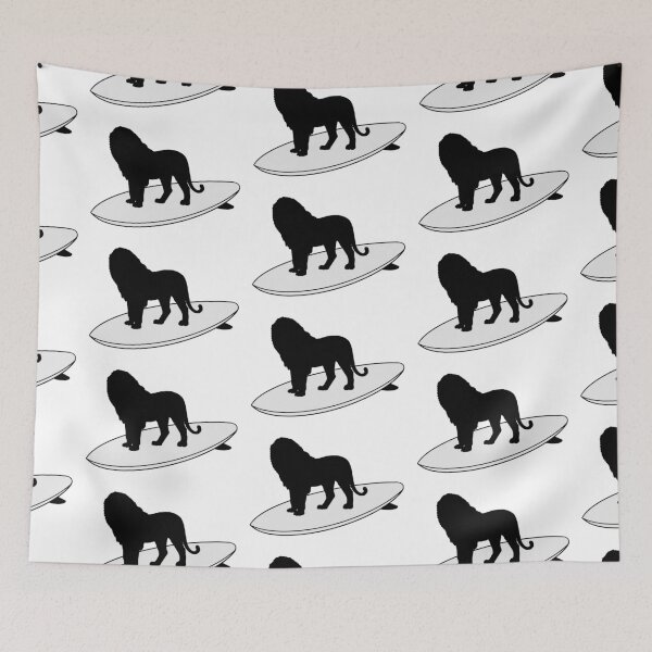 Item preview, Surfing Lion designed and sold by Animals-by-JB.