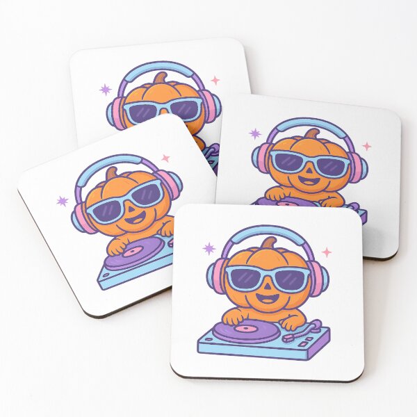 Item preview, Pumpkin DJ – Spooky Beats Cute Edition designed and sold by ALITOPRINCE.