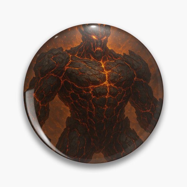 Item preview, Molten Titan – Fury of Fire and Rock designed and sold by BeenSavage.
