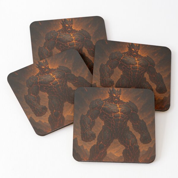 Item preview, Molten Titan – Fury of Fire and Rock designed and sold by BeenSavage.
