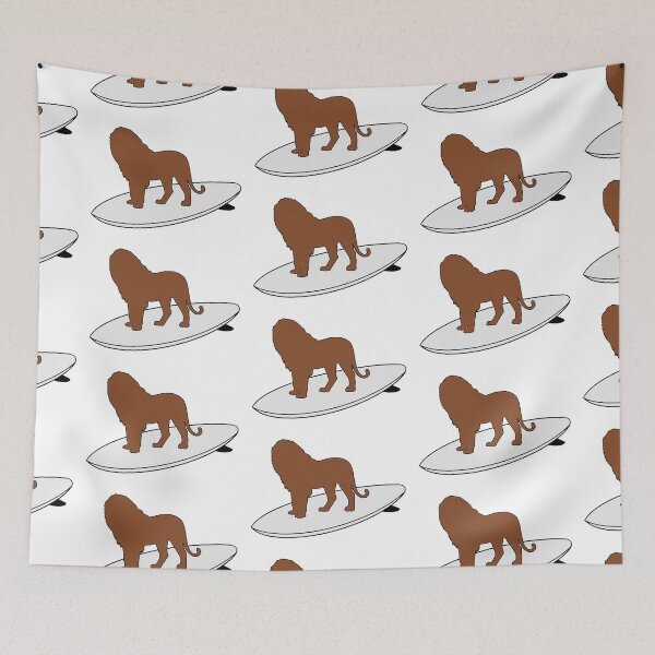 Item preview, Surfing Lion designed and sold by Animals-by-JB.