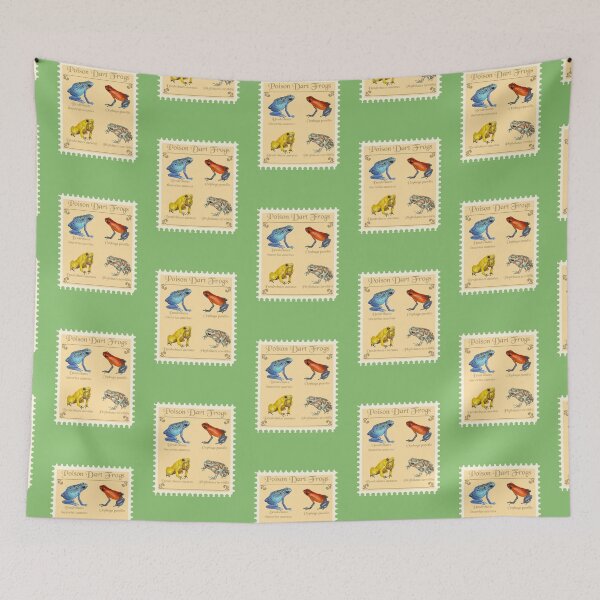 Item preview, Poison dart frog stamp  designed and sold by DoodleSnake58.