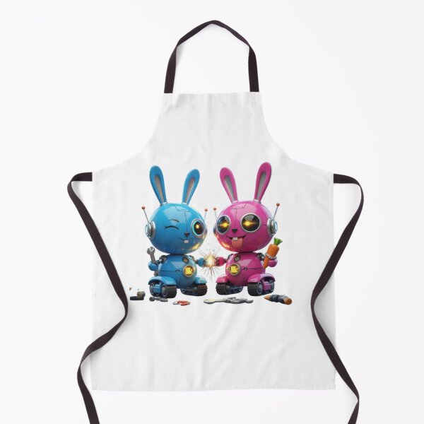Item preview, Cute rabbit robot designed and sold by PP&RAINBOW SHOP.