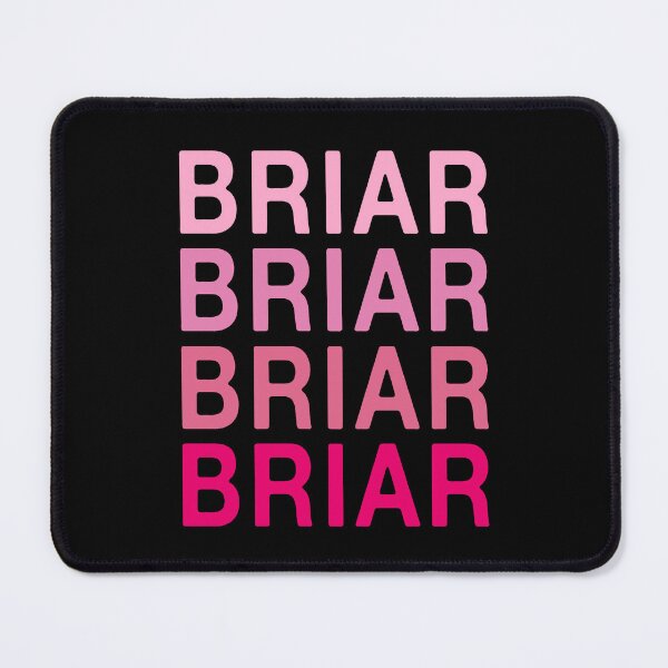 Item preview, Briar Name Pink Colors designed and sold by Jeallan Designs.
