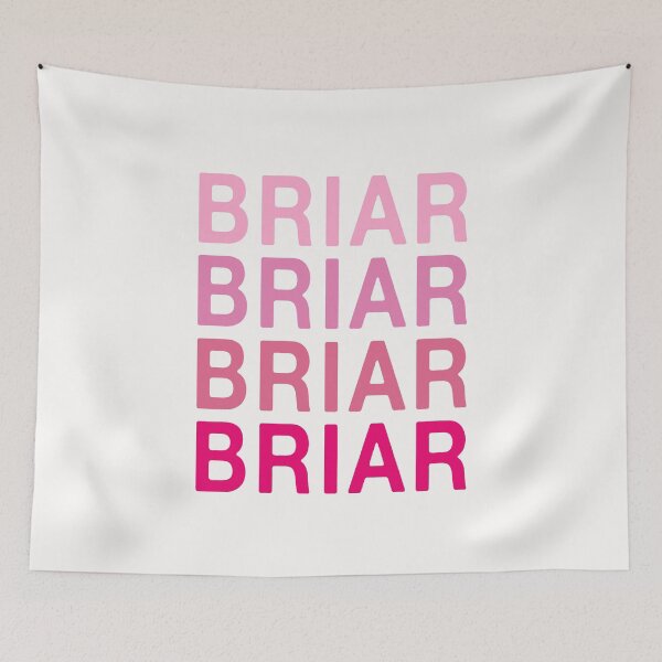 Item preview, Briar Name Pink Colors designed and sold by Jeallan Designs.