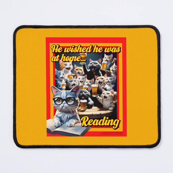 Item preview, He wished he was at home... reading designed and sold by visionarywrkshp.