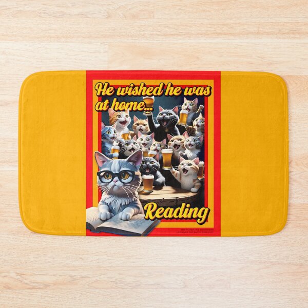 Item preview, He wished he was at home... reading designed and sold by visionarywrkshp.