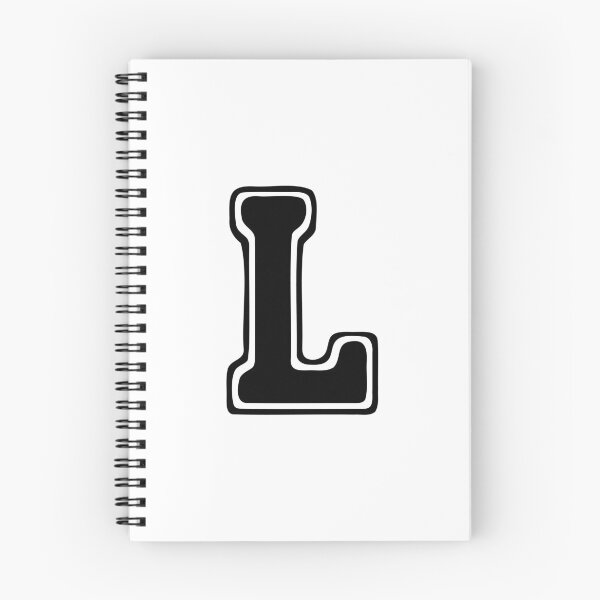 Item preview, Bold Grooveline Letter L – Retro Varsity Outline Font designed and sold by uncoXab.