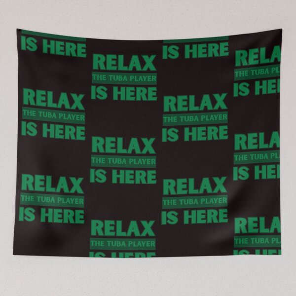 Item preview, Relax, the tuba player is here designed and sold by Agu210.