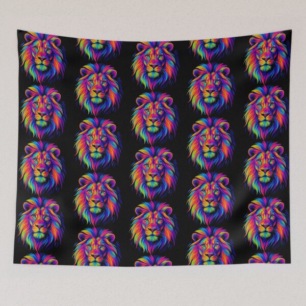 Item preview, Colorful Lion designed and sold by Dogandesighn.