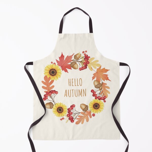 Item preview, Hello Autumn Wreath with Sunflowers, Acorns, and Berries designed and sold by Iras-Art-Corner.