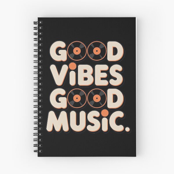 Item preview, Good Vibes Good Music – Retro Vinyl Record Design designed and sold by Pogglecards.