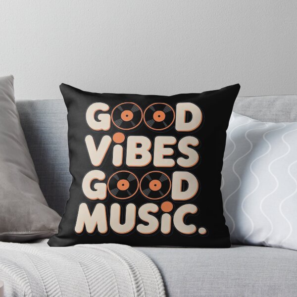 Item preview, Good Vibes Good Music – Retro Vinyl Record Design designed and sold by Pogglecards.