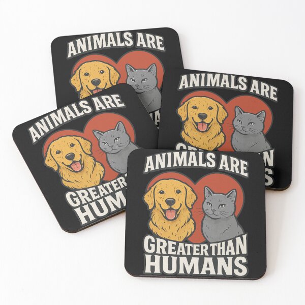 Item preview, Animals Are Greater Than Humans designed and sold by TomFrontierArt.