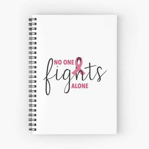 Item preview, No One Fights Alone, Breast Cancer Awareness designed and sold by Danielle Whitis Design.