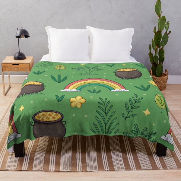 Item preview, Bright rainbows and pots of gold , lucky symbols designed and sold by Lucky 777.