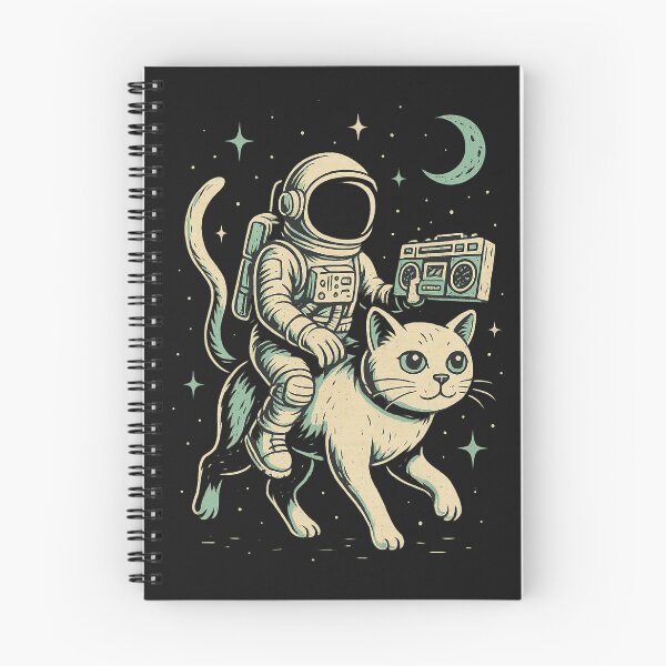 Item preview, Cosmic Cat Ride – Astronaut Beats in Space designed and sold by TrendTribeTP.