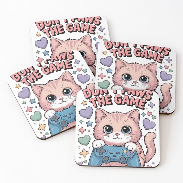 Item preview, Don’t Paws the Game designed and sold by SignumShop.