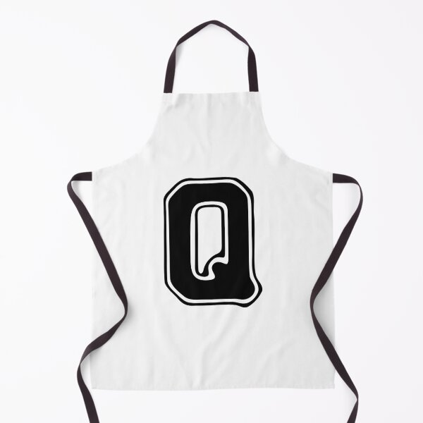 Item preview, Bold Grooveline Letter Q – Retro Varsity Outline Font designed and sold by uncoXab.