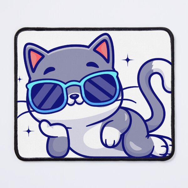 Item preview, Kitten with glasses designed and sold by ChavArte.