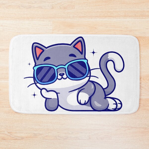Item preview, Kitten with glasses designed and sold by ChavArte.