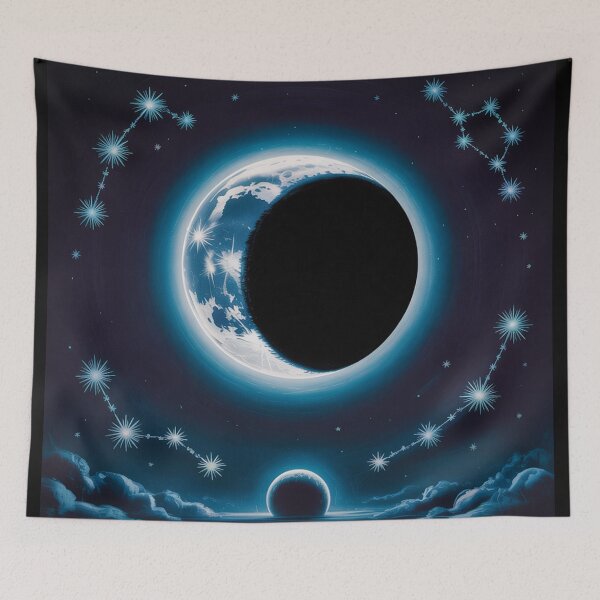 Item preview, А mesmerizing lunar eclipse. designed and sold by Lilashakti ⭐️ ⭐️ ⭐️ ⭐️ ⭐️.