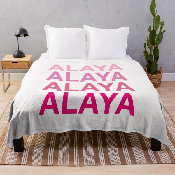 Item preview, Alaya Name Pink Colors designed and sold by Jeallan Designs.