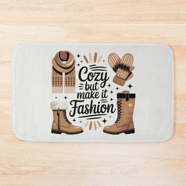 Item preview, Cozy but Make It Fashion – Winter Style Design designed and sold by Jollys-ArtShop.