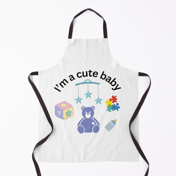 Item preview, I'm a Cute Baby • Sono un Bebè Carino • Je Suis un Bébé Mignon designed and sold by LenaBlueDesigns.