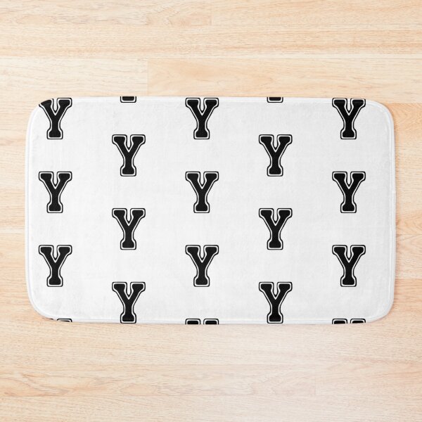 Item preview, Bold Grooveline Letter Y – Retro Varsity Outline Font designed and sold by uncoXab.