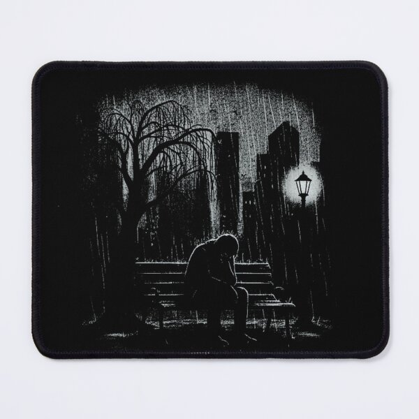 Item preview, Isolation Echoes – Urban Solitude Art designed and sold by theMrWolfee.