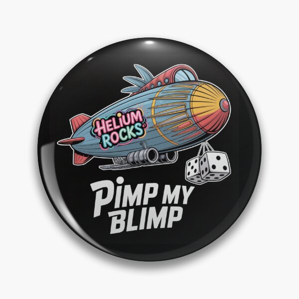 Item preview, Pimp My Blimp -Tricked out blimp designed and sold by Snark Town Tees.
