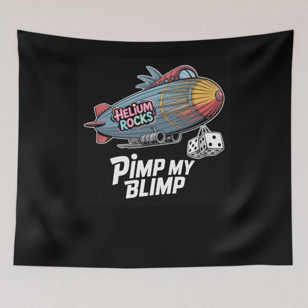 Item preview, Pimp My Blimp -Tricked out blimp designed and sold by Snark Town Tees.
