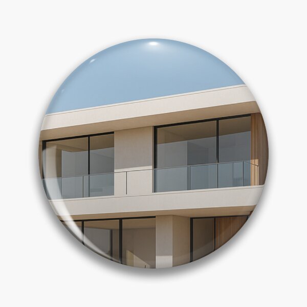 Item preview, Modern Desert House Exterior with Minimalist Architecture  designed and sold by Combat Skies.