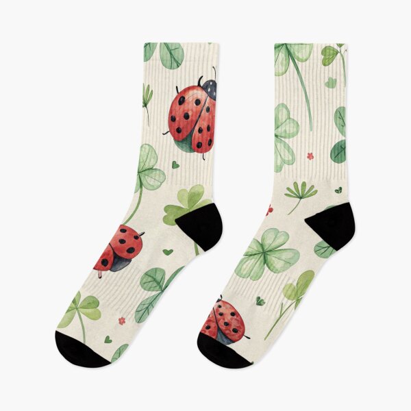 Item preview, Ladybugs on shamrocks , clover, good luck . designed and sold by Lucky 777.