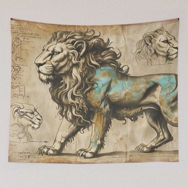 Item preview, Mythological Study Sketch designed and sold by Antik by Schulz.