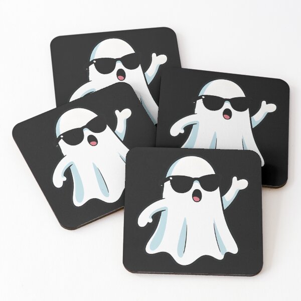 Item preview, funny Halloween Ghost with sunglasses designed and sold by Uglyandcute.