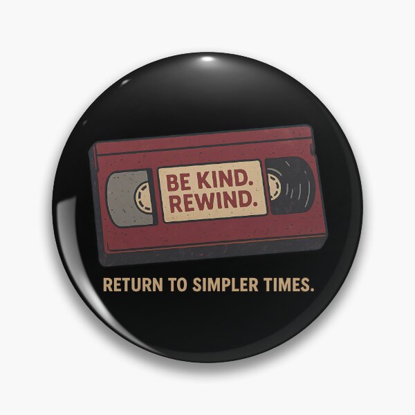 Item preview, Be Kind Rewind Return to Simpler Times designed and sold by Jack’s Shirts Craft.