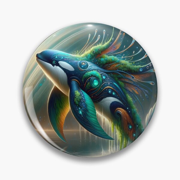 Item preview, Cosmic Fantasy Orca designed and sold by LITTLE MAGICK.