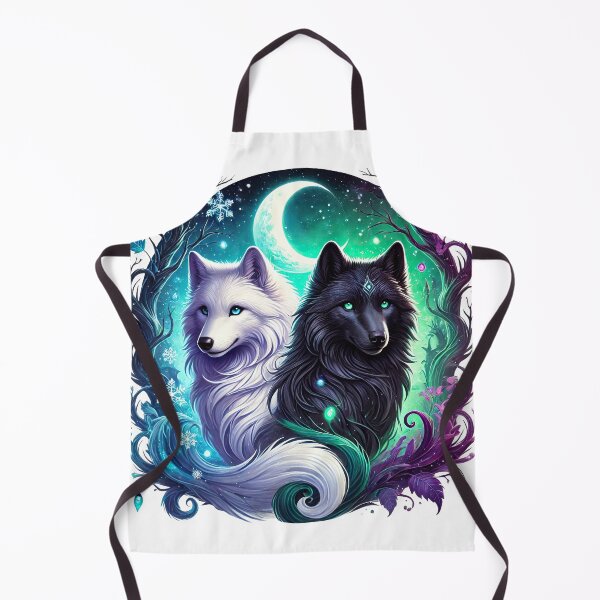 Item preview, Mystical Wolves designed and sold by Eiwaprints.