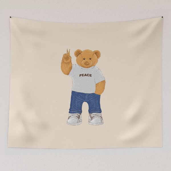 Item preview, Peace Bear designed and sold by barmalisiRTB.