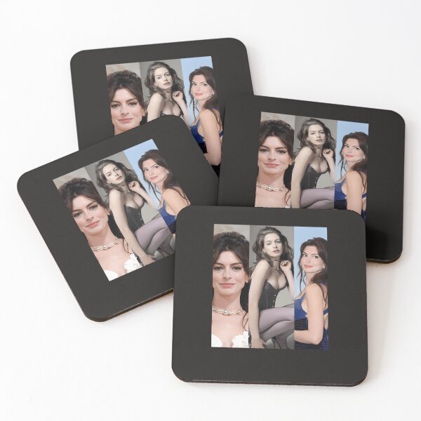 Item preview, Anne-Hathaway-Collage designed and sold by FaisalComar.