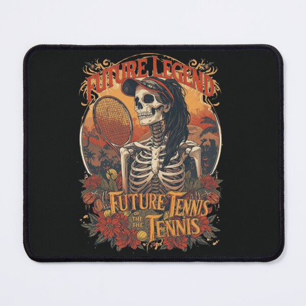 Item preview, Future Tennis Legend Skeleton Athlete designed and sold by Zakrytos ★★★★★.