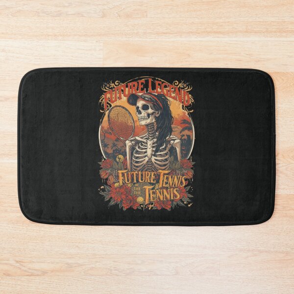 Item preview, Future Tennis Legend Skeleton Athlete designed and sold by Zakrytos ★★★★★.