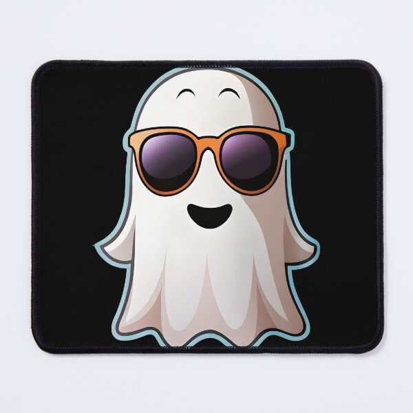 Item preview, funny Halloween Ghost with sunglasses designed and sold by Uglyandcute.