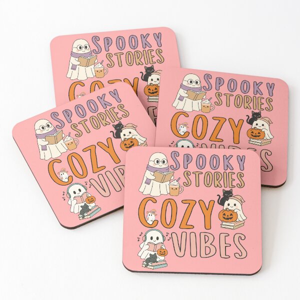 Item preview, Ghost Halloween Spooky Stories Cozy Vibes   designed and sold by DesignbyOla.