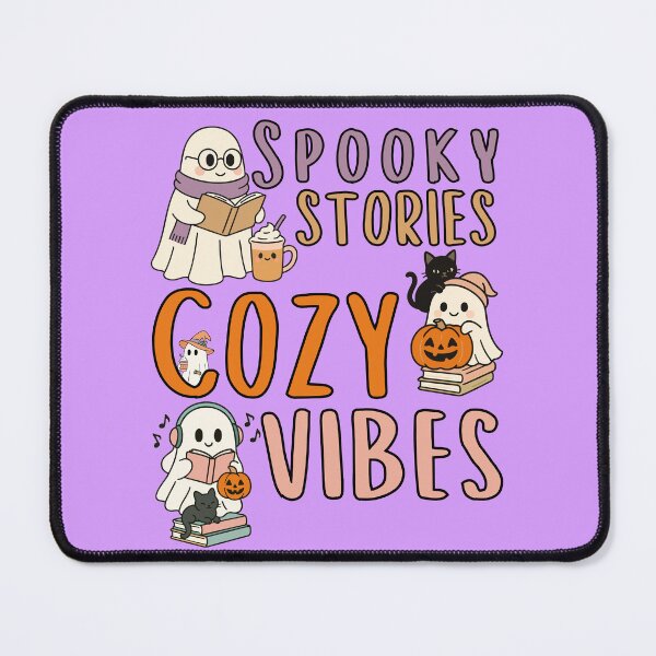 Item preview, Ghost Halloween Spooky Stories Cozy Vibes designed and sold by DesignbyOla.