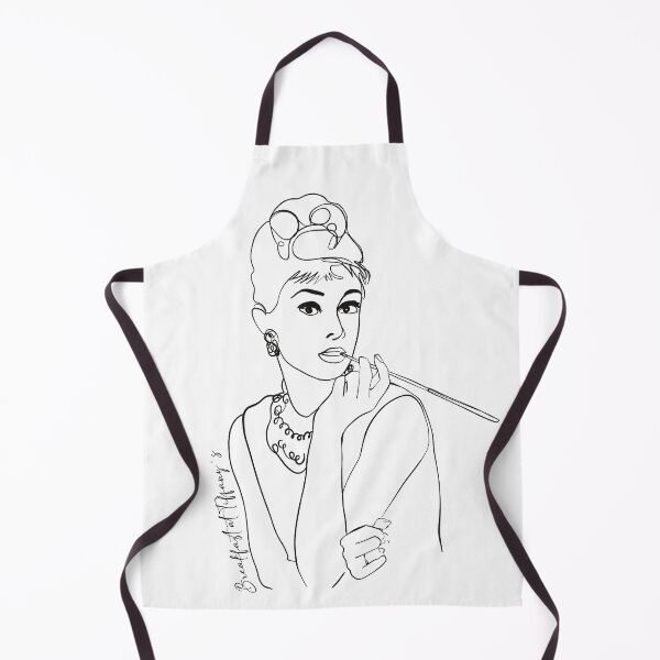 Item preview, Minimal Line Art Portrait – Vintage Audrey Style | Nostalgia Wall Art designed and sold by Pandositive.